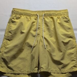 Goodfellow'l Light Yellow Drawstring Yough Shorts